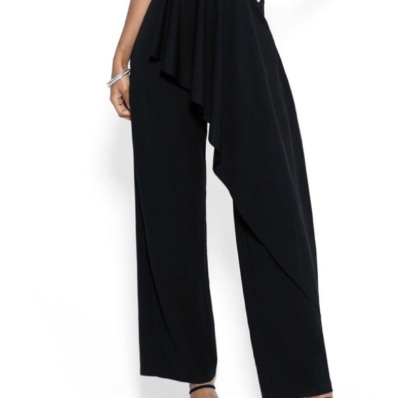 HALTER ASYM RUFFLE JUMPSUIT - Picture 5 of 9